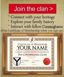 Cunningham Irish Clan Join